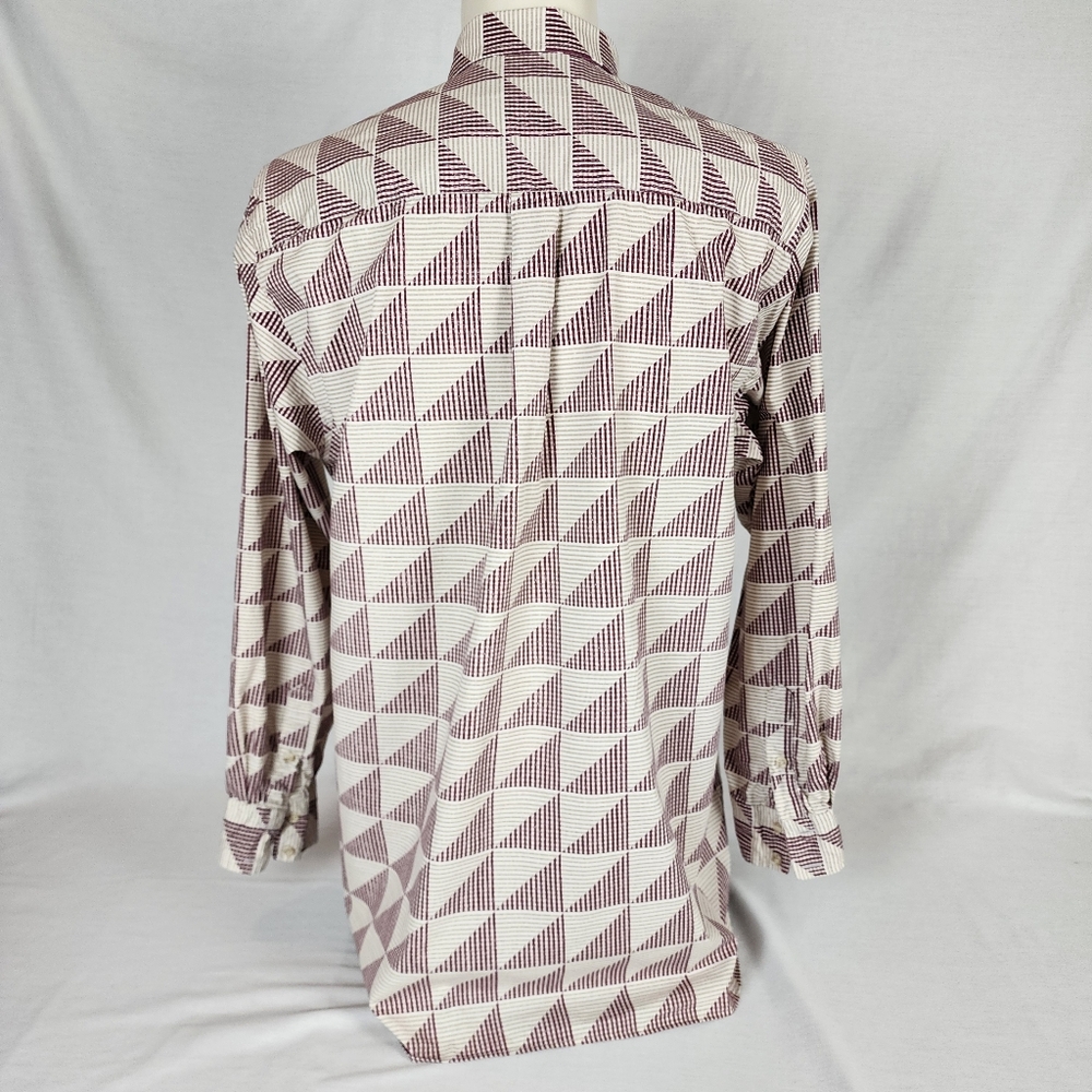 Lost Roo by Roper Triangle Pattern Western Shirt (XL) - Picture 3 of 9
